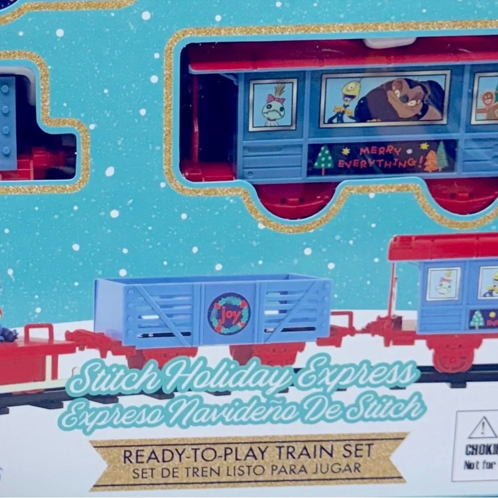 NIB DISNEY Lilo & Stitch Holiday Express Train 2024 Exclusive, Hard to find